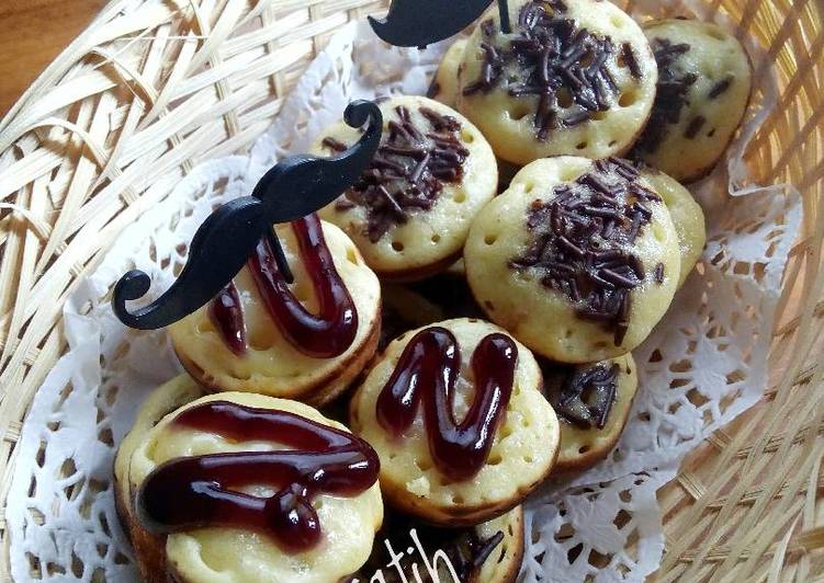 Bagaimana Menyiapkan Kue cubit empuk Anti Gagal