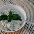 Salata cu dovlecei și smântâna