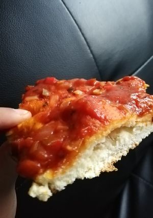 Una foto de Pizza con Royal
