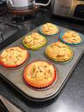 Muffins de Manzana 🍏(saludables)