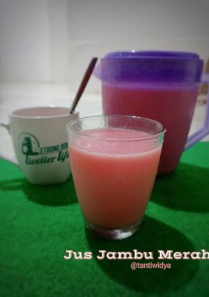 Foto resep Jus Jambu Merah
