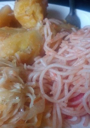 A picture of Spagheti.