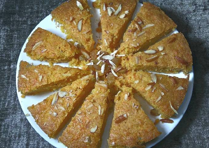 Step-by-Step Guide to Prepare Favorite Carrot and Almonds cake - Quick and Easy Meals