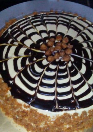 A picture of Wheat flour chocolate cake.
