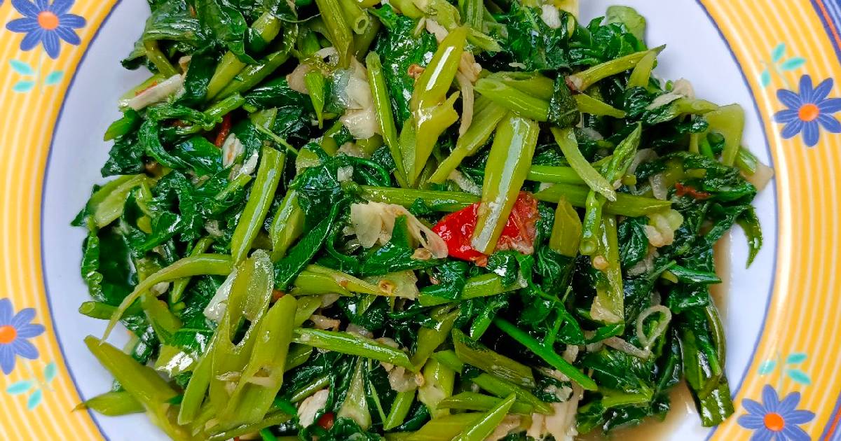 Resep Tumis Kangkung Sayur Paku Pakis Daun Pepaya Khas Minahasa