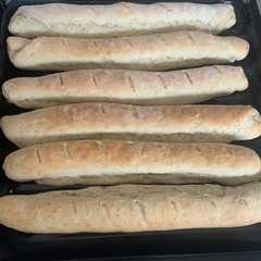 Una foto de Baguette saborizadas