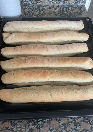 Una foto de Baguette saborizadas