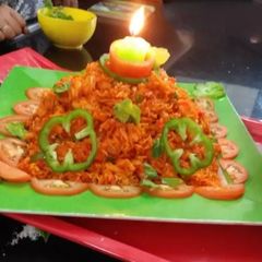Veg Schezwan rice A picture of Veg Schezwan rice.