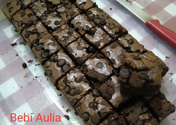 Resep: Brownies Panggang yang mudah