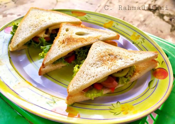 Resep Sandwich Roti Tawar, Lezat Sekali
