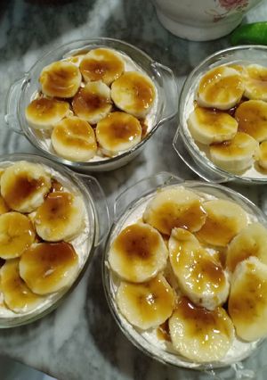 صورة لوصفة تحلية باردة بالموز🍌