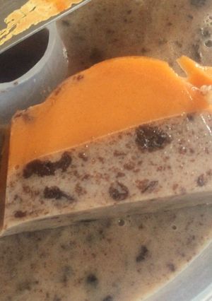 Foto resep Pudding Thai Tea Oreo 🍮