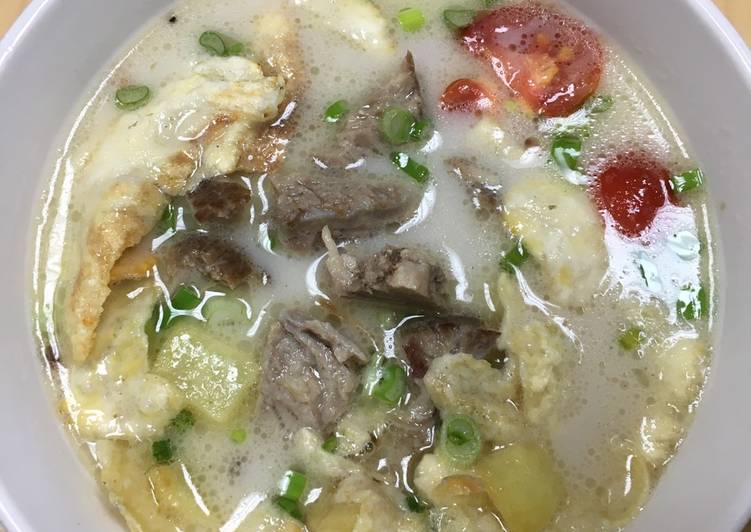 Masakan Populer Soto betawi Sedap