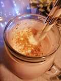 Malteada de fresa y proteína🍓🥤