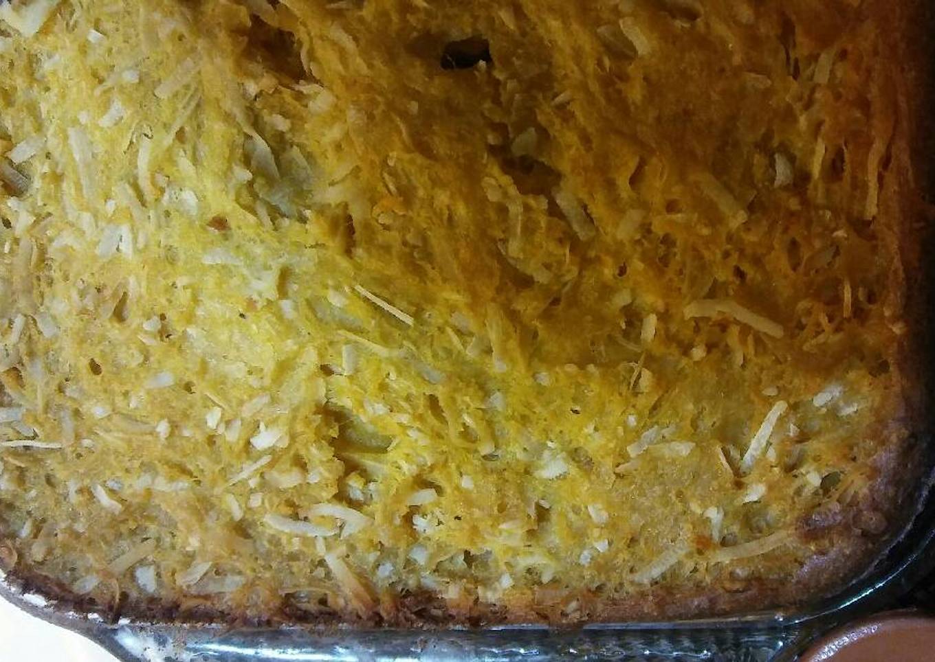 Pan de calabaza con coco.