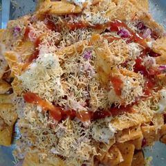 A picture of Italian mad angles platter.