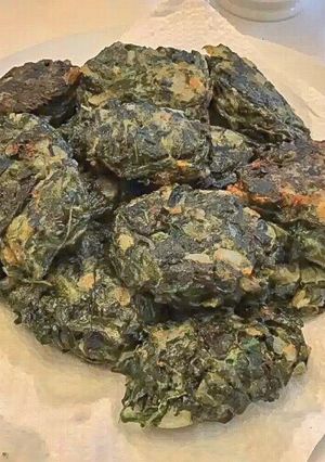 Una foto de Buñuelos de espinaca