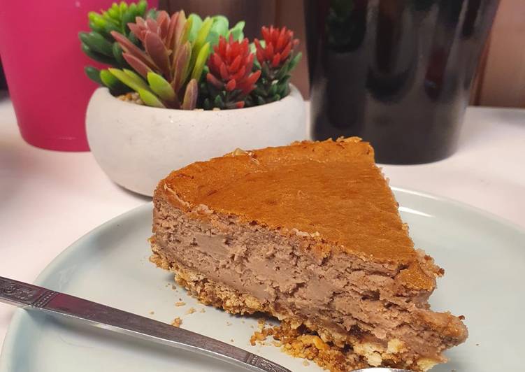 Recette de Super rapide Fait maison Cheesecake au nutella