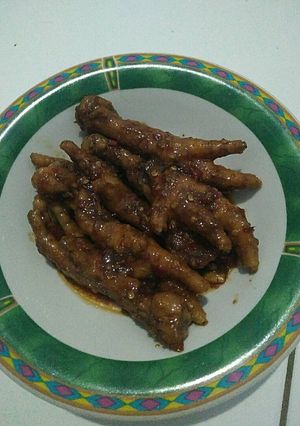 Foto resep Ceker kecap pedas manis