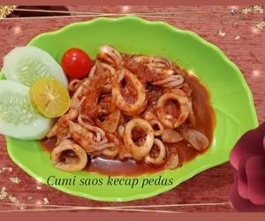 Resep Terbaik Cumi saos kecap pedas Enak Sederhana