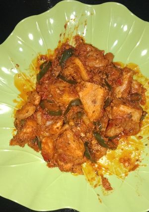 Foto resep Ayam udang balado cabe ijo