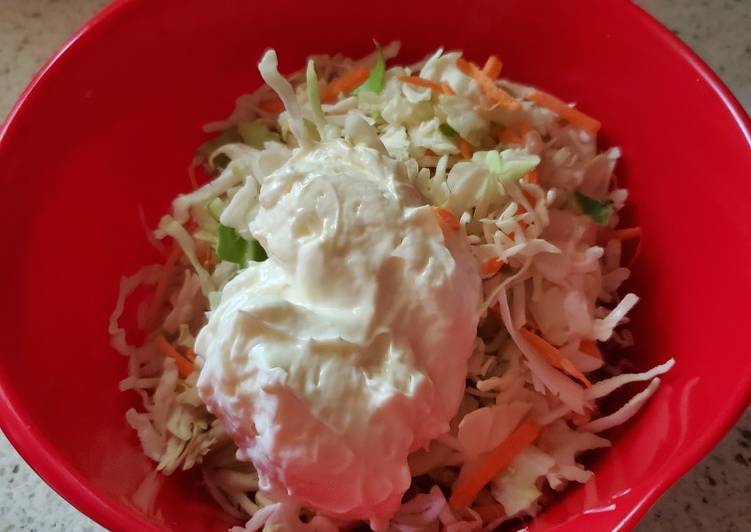 Steps to Prepare Award-winning Garlic Coleslaw