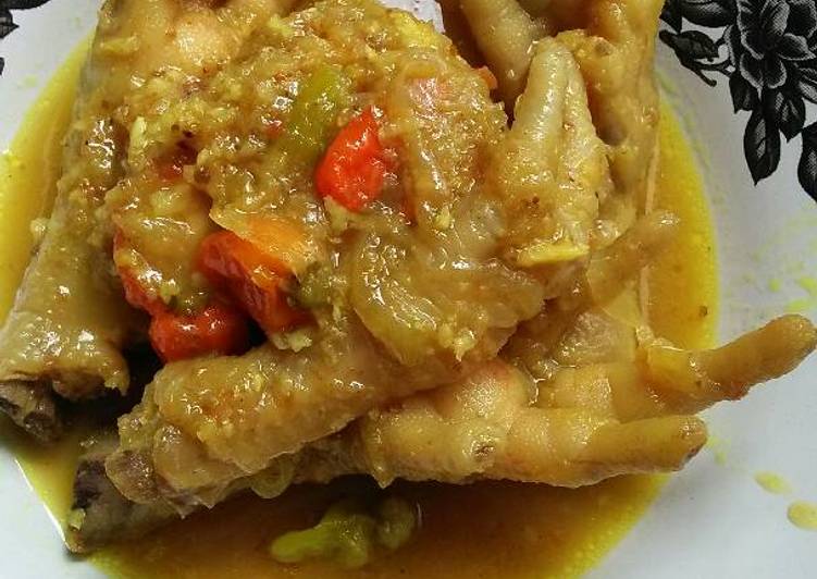 Resep Ceker Ayam bumbu kuning, Anti Gagal