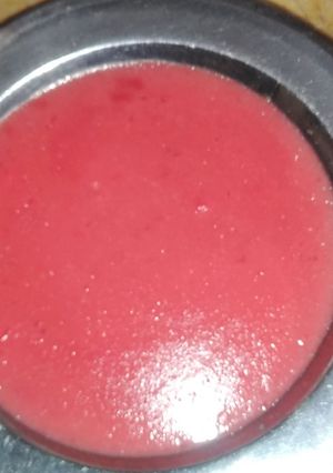 صورة لوصفة مهلبية بالبنجر