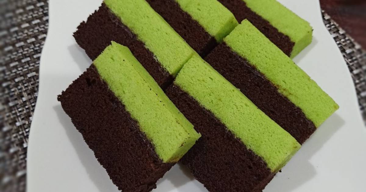 Resep Brownies Kukus Lapis Pandan Oleh Heny Widiastuti - Cookpad Resep Brownies Kukus Lapis Pandan Oleh Heny Widiastuti - Cookpad
