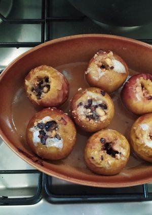 Una foto de Manzanas al horno!!!