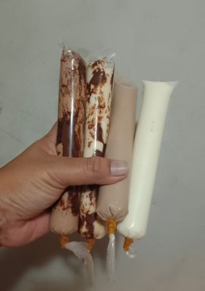 Foto resep Es Lilin Susu Viral