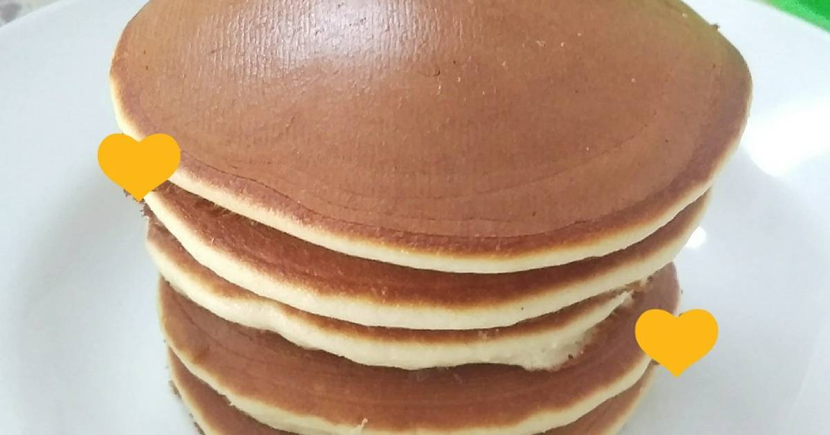 566 resep pancake tanpa telur enak dan mudah Cookpad