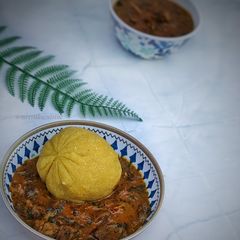 A picture of Ogbono soup.