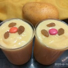 A picture of Mango shake.