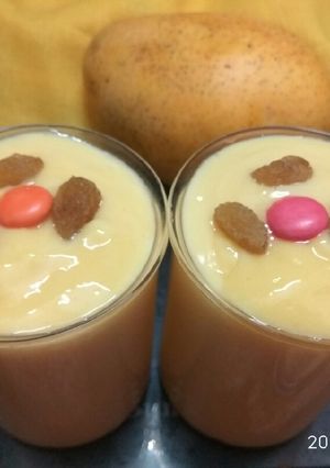 A picture of Mango shake.