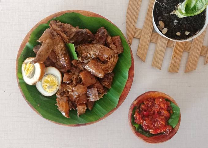 Cara Membuat Gudeg Simple Anti Gagal Irit Untuk Jualan