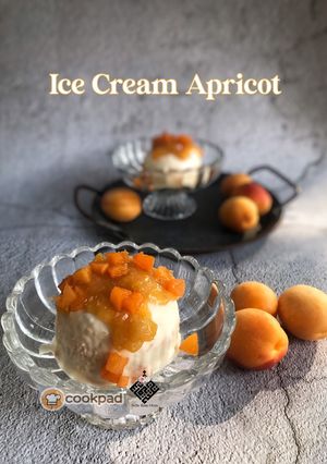 Gambar Ice Cream Apricot
