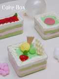 Pandan Cake Box Dan Cream Strawberry / Dessert Box Oreo Birthday / Bento Cake