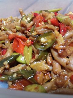 Foto resep Oseng Usus Pete
