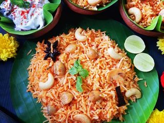 Mushroom Biryani