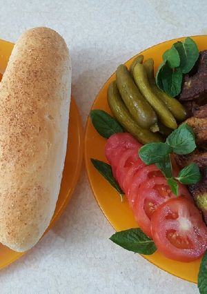 عکسی از دستور کتلت مرغ