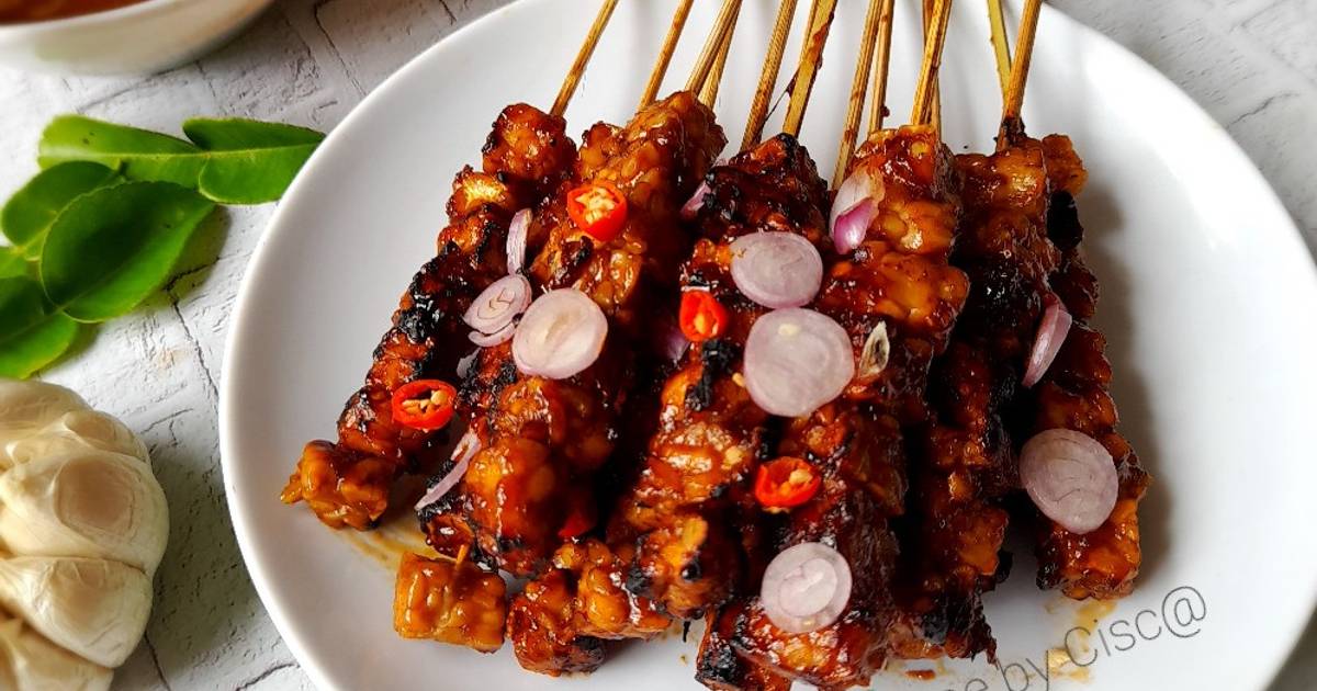 Resep Sate Tempe Oleh Cisca Ae Cookpad