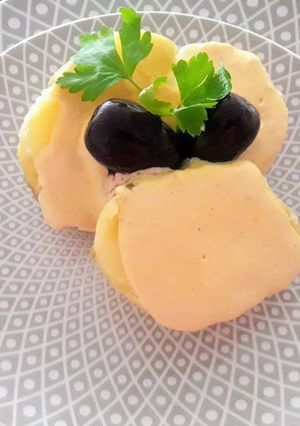 Una foto de Crema a la Huancaina a lo Carmelita