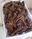 باذنجان مقدد للمونة