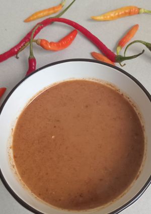 Foto resep Sambal kacang cocolan
