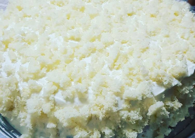 Torta mimosa all'ananas