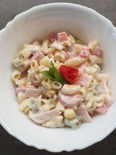 Majonézes tésztasaláta (gluténmentes) recept fotója