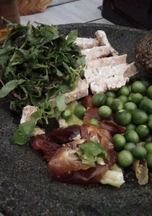 Foto resep Pencok leunca tempe kurma