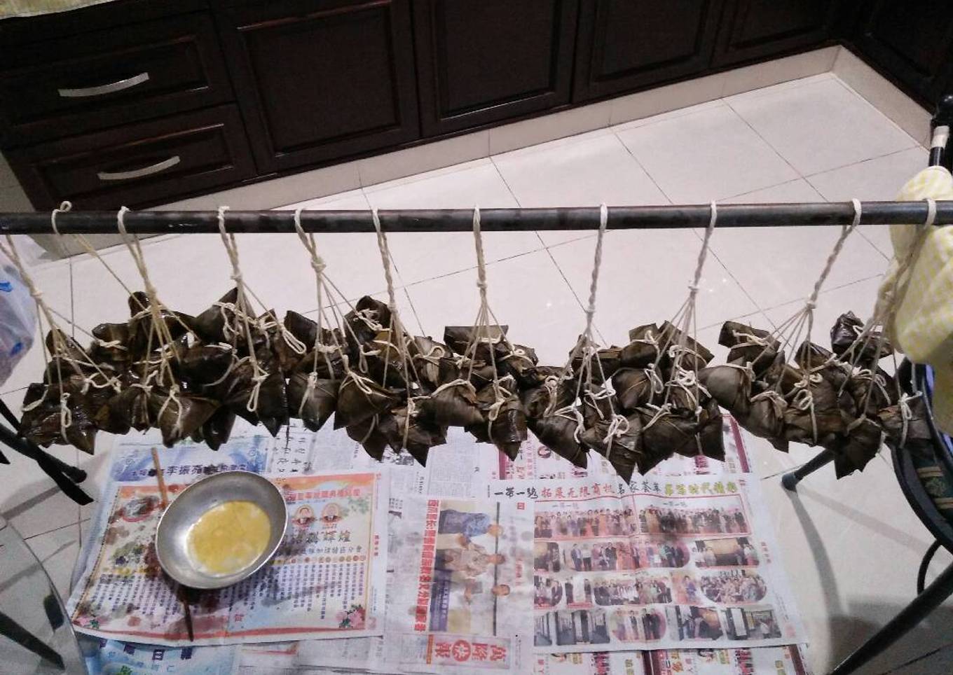 Bak cang isi ayam