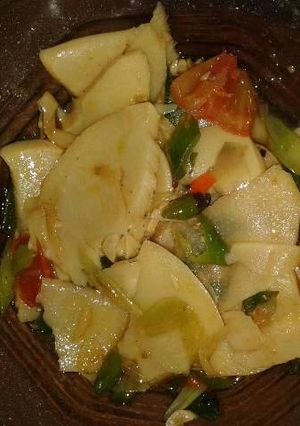 Foto resep Tumis rebung/iwung praktis